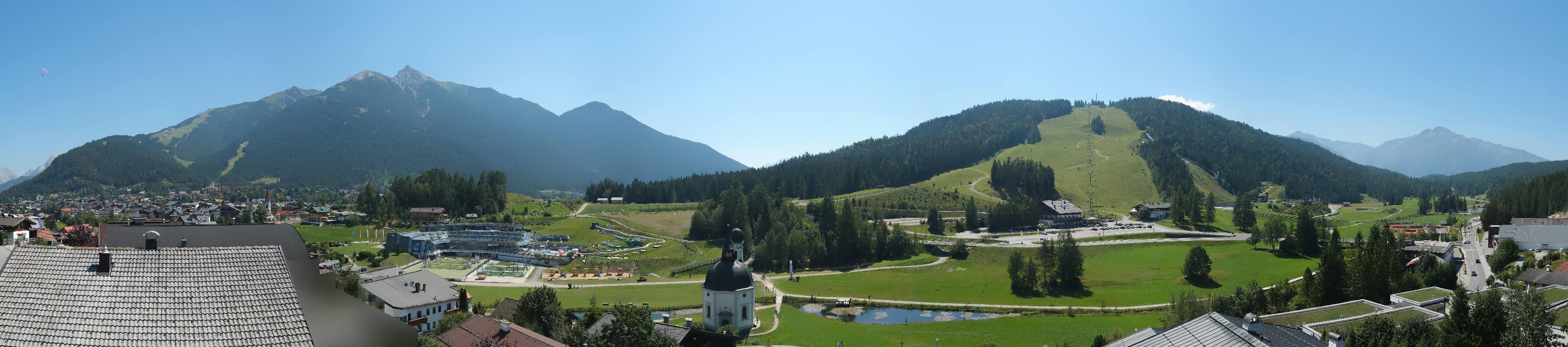 Archived image Webcam Seefeld church