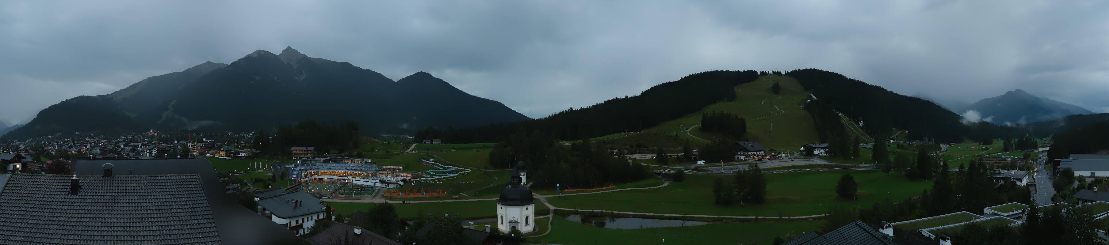 Archived image Webcam Seefeld church