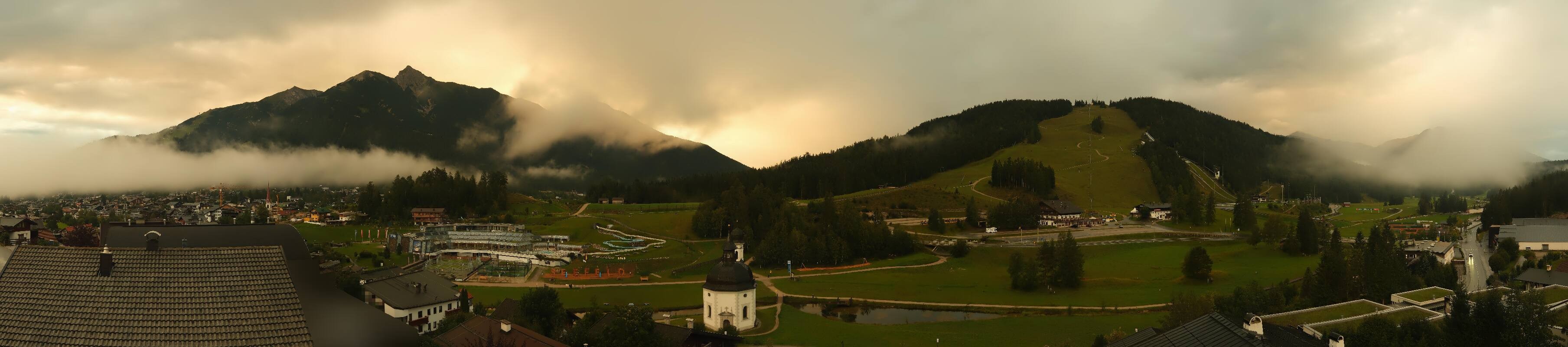 Archived image Webcam Seefeld church