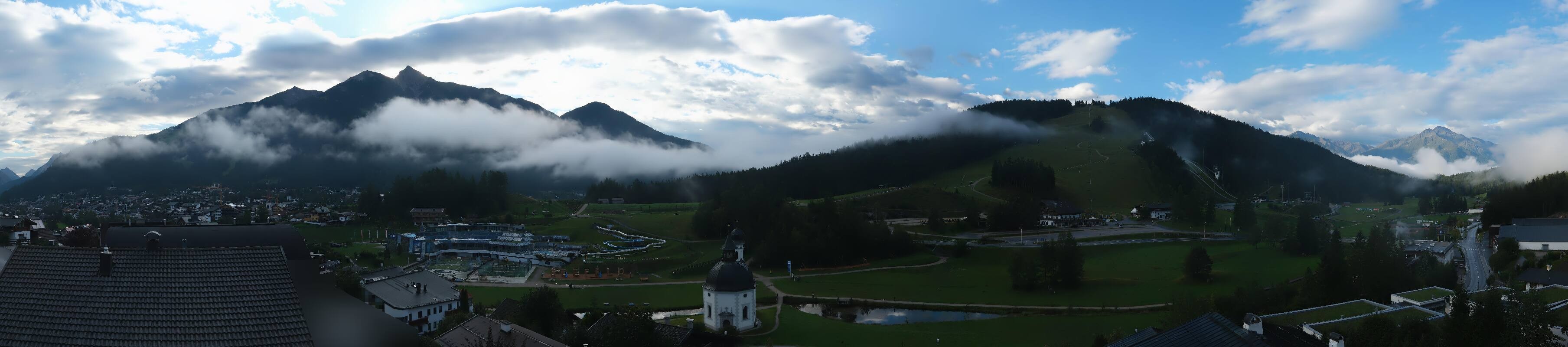 Archived image Webcam Seefeld church