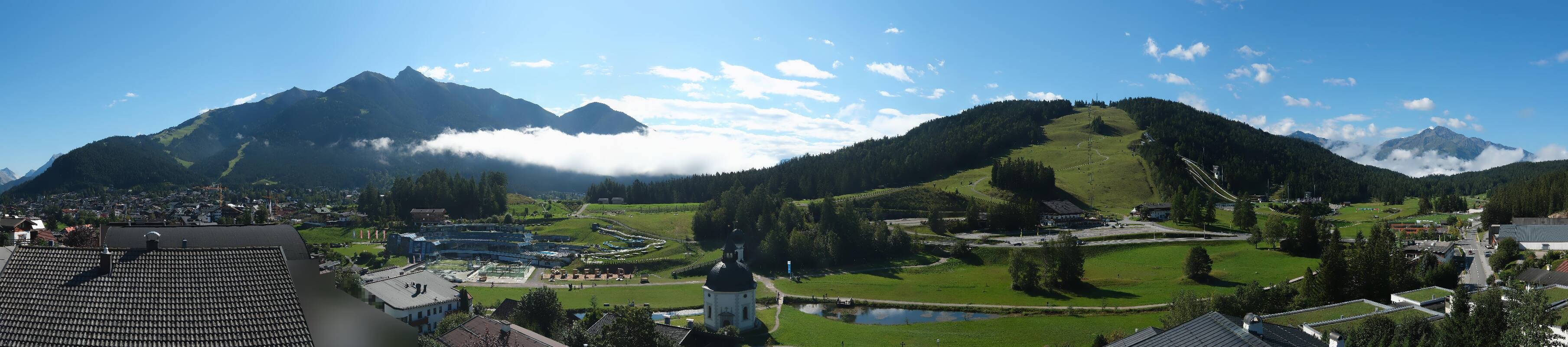 Archived image Webcam Seefeld church
