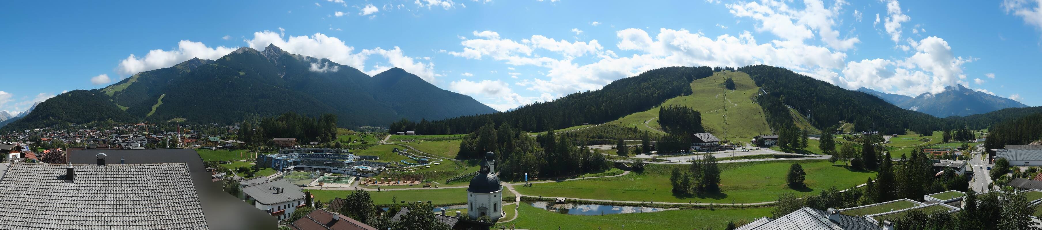 Archived image Webcam Seefeld church