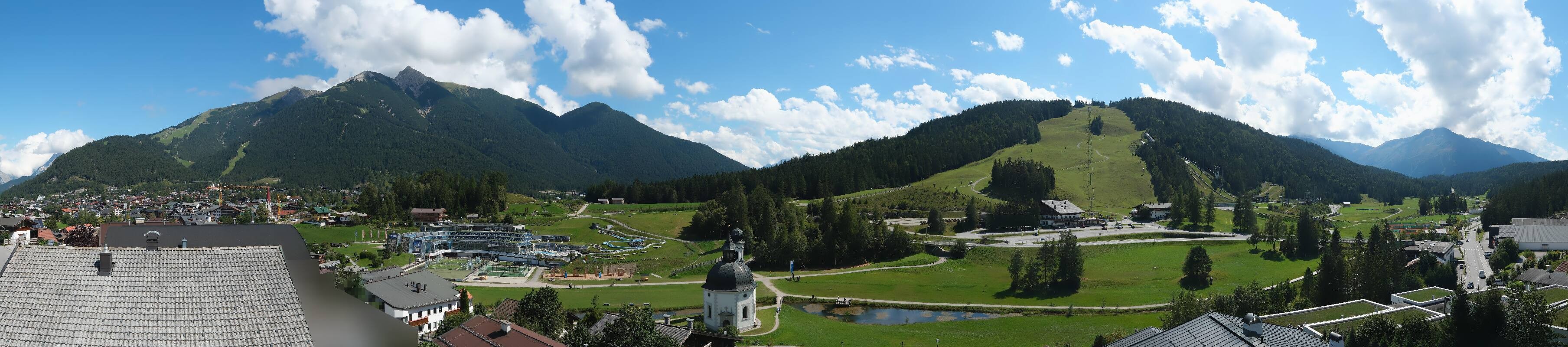 Archived image Webcam Seefeld church