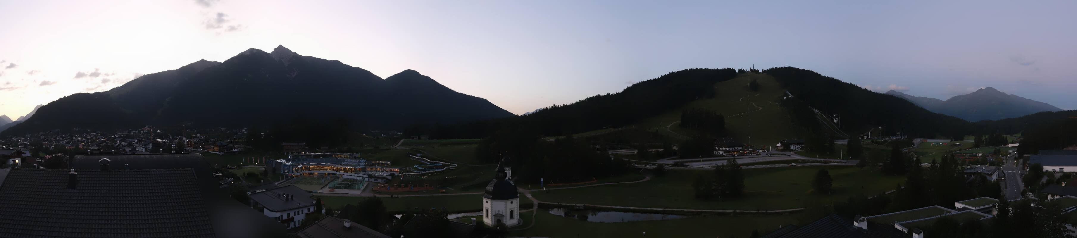 Archived image Webcam Seefeld church