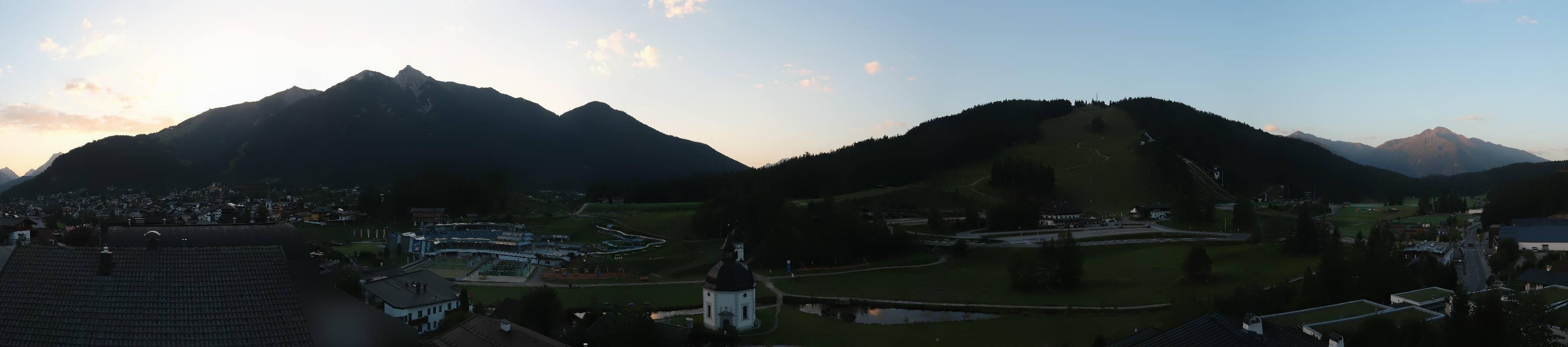 Archived image Webcam Seefeld church