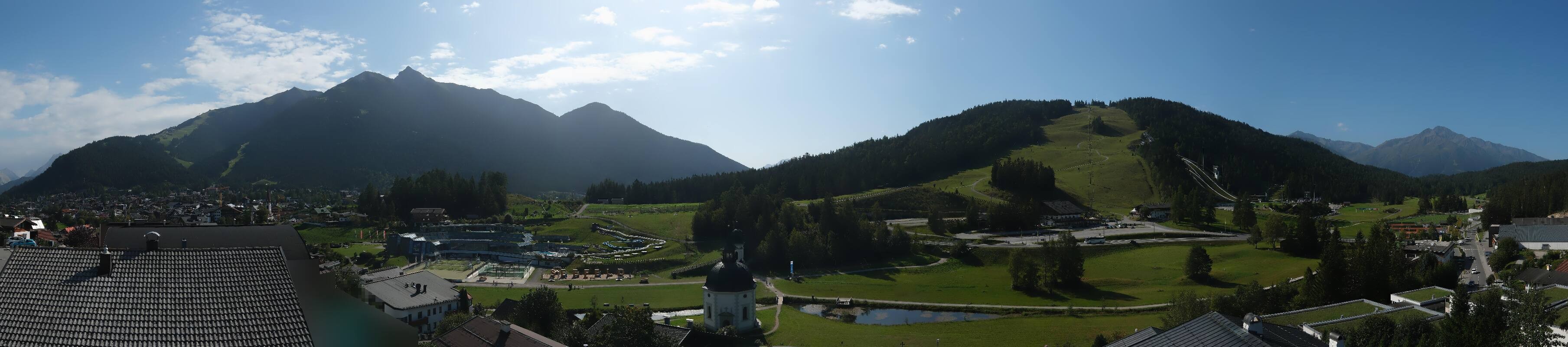 Archived image Webcam Seefeld church