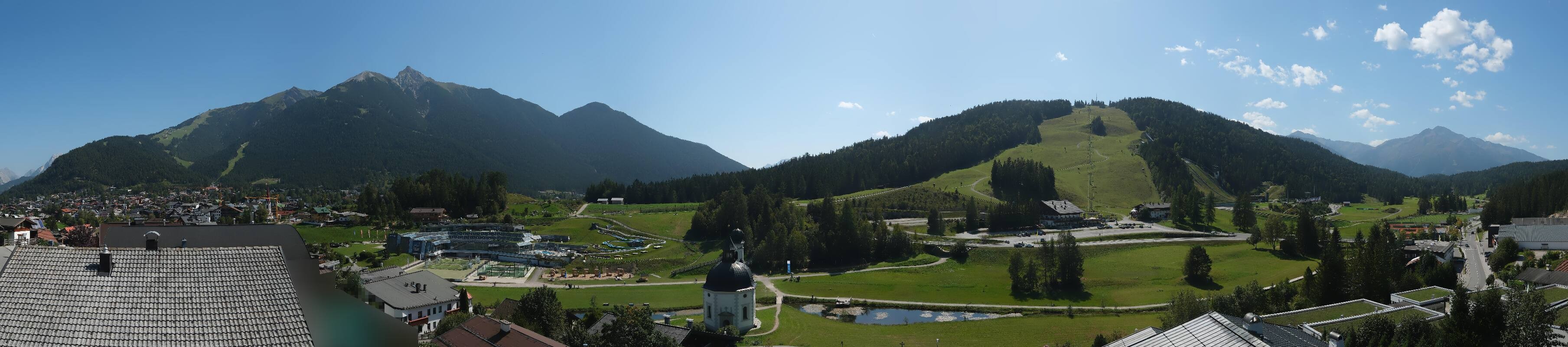 Archived image Webcam Seefeld church