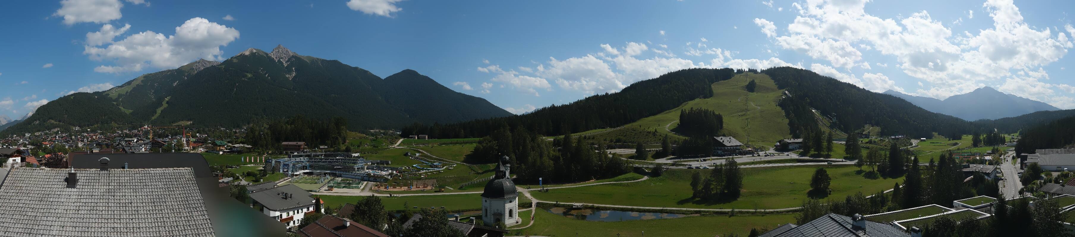 Archived image Webcam Seefeld church