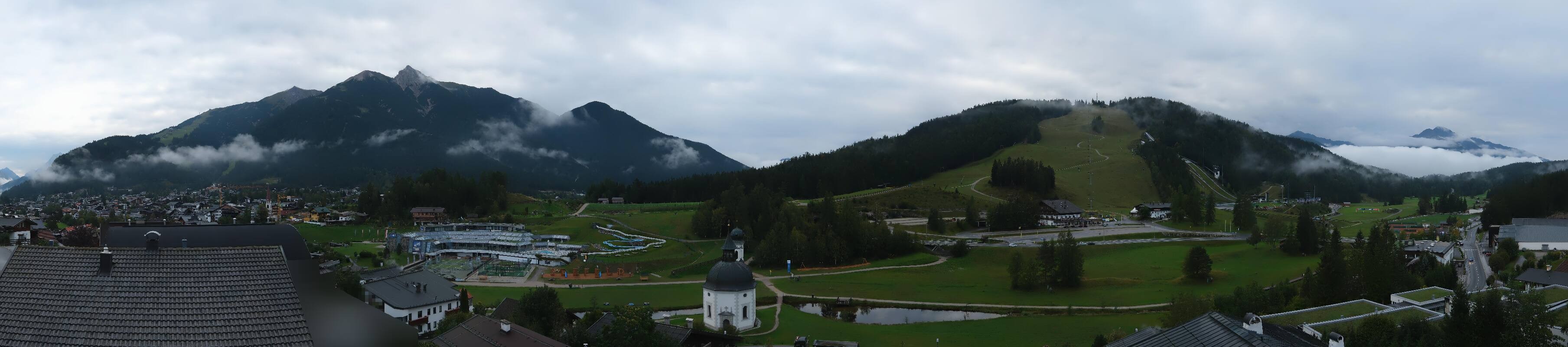 Archived image Webcam Seefeld church