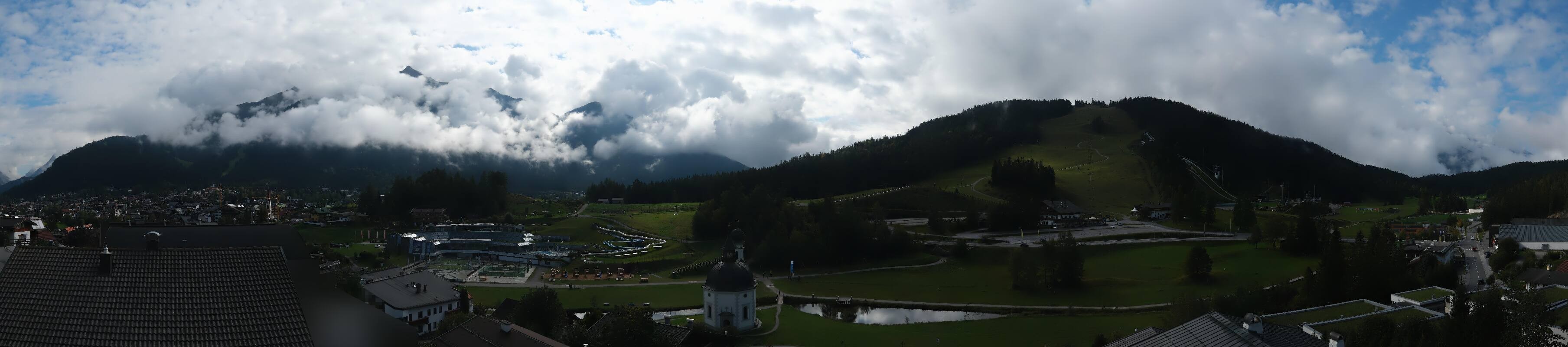 Archived image Webcam Seefeld church