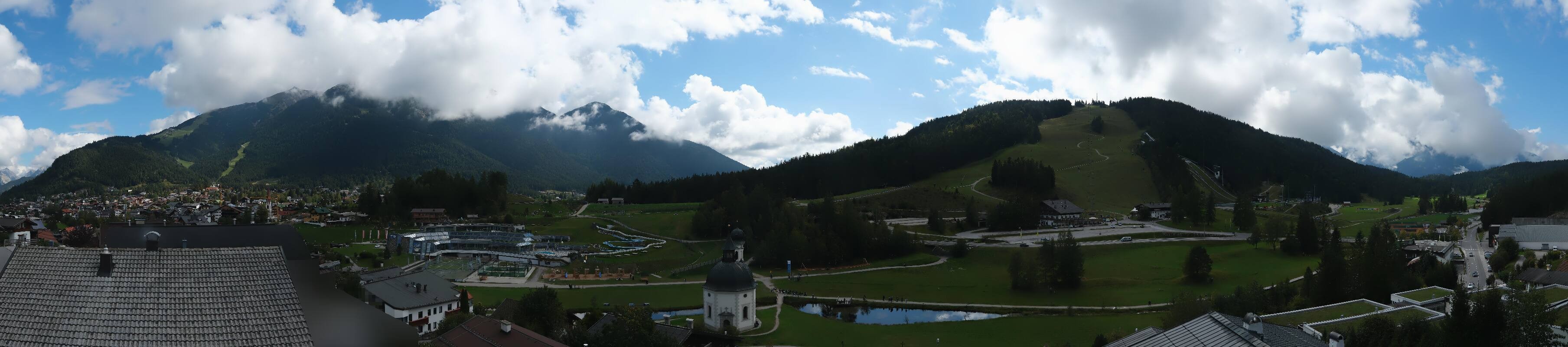 Archived image Webcam Seefeld church