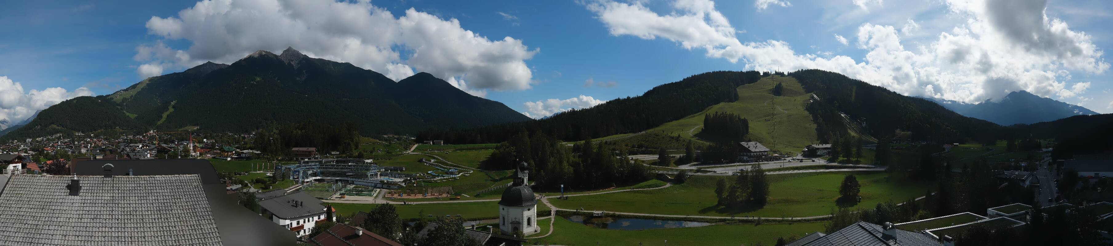 Archived image Webcam Seefeld church