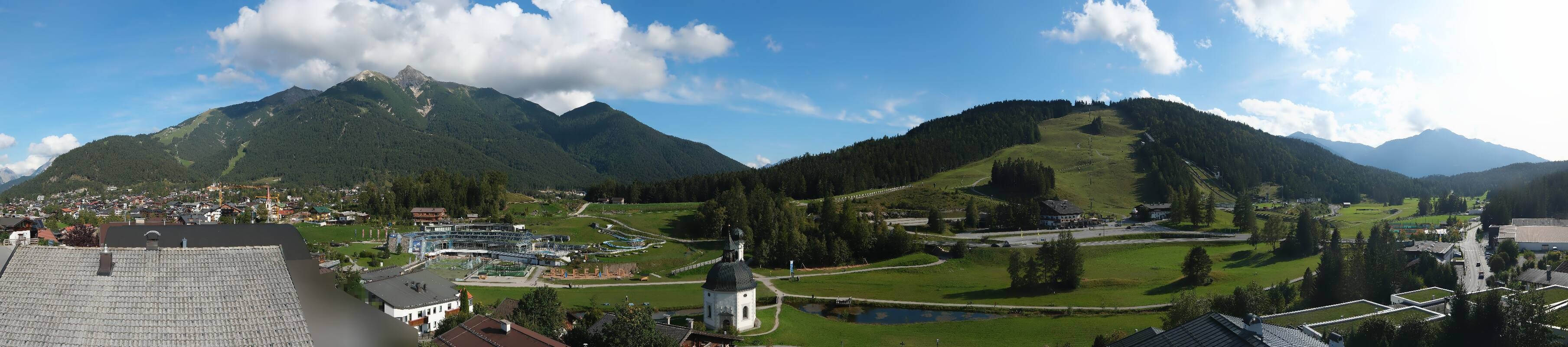 Archived image Webcam Seefeld church