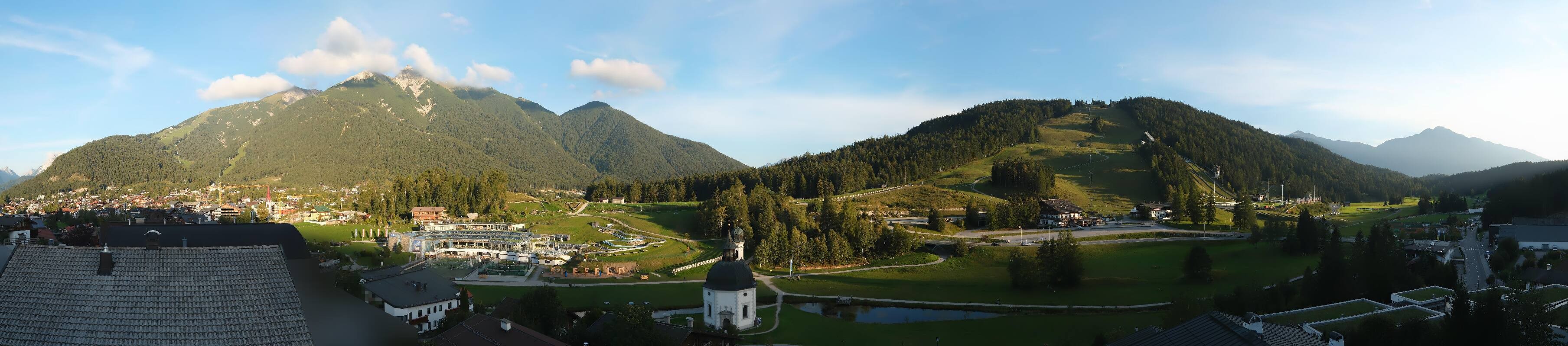 Archived image Webcam Seefeld church