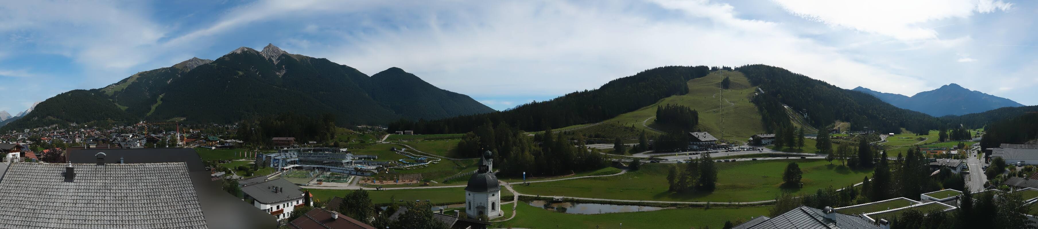 Archived image Webcam Seefeld church