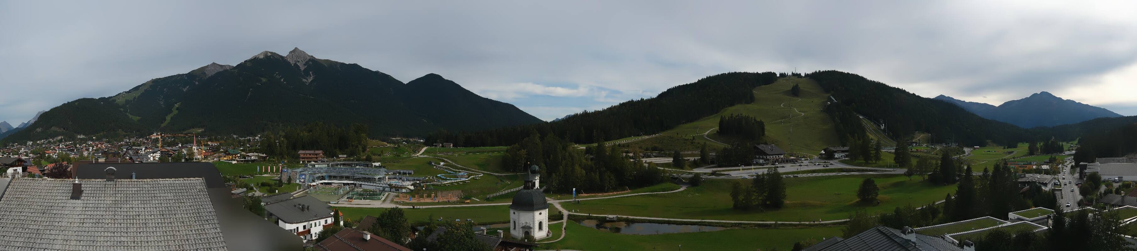 Archived image Webcam Seefeld church