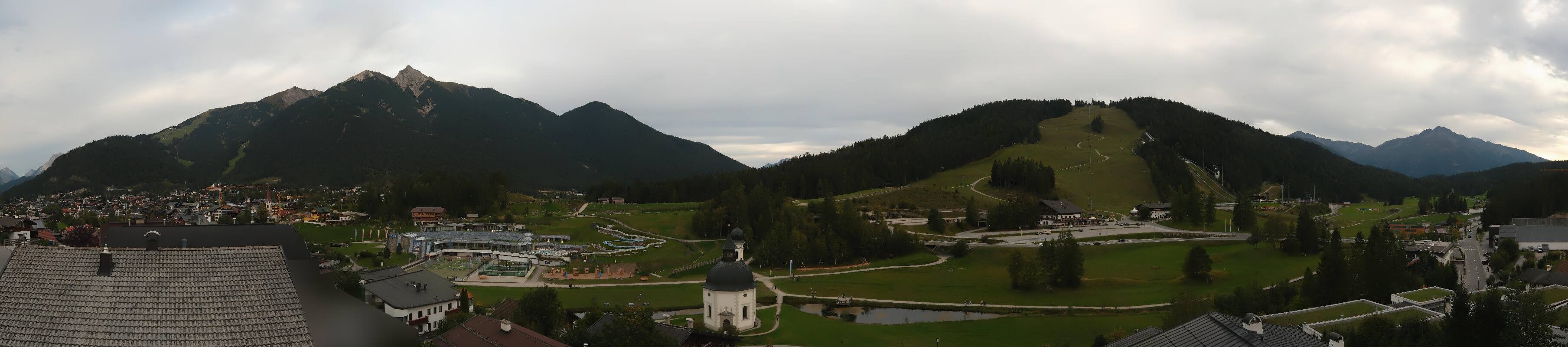 Archived image Webcam Seefeld church