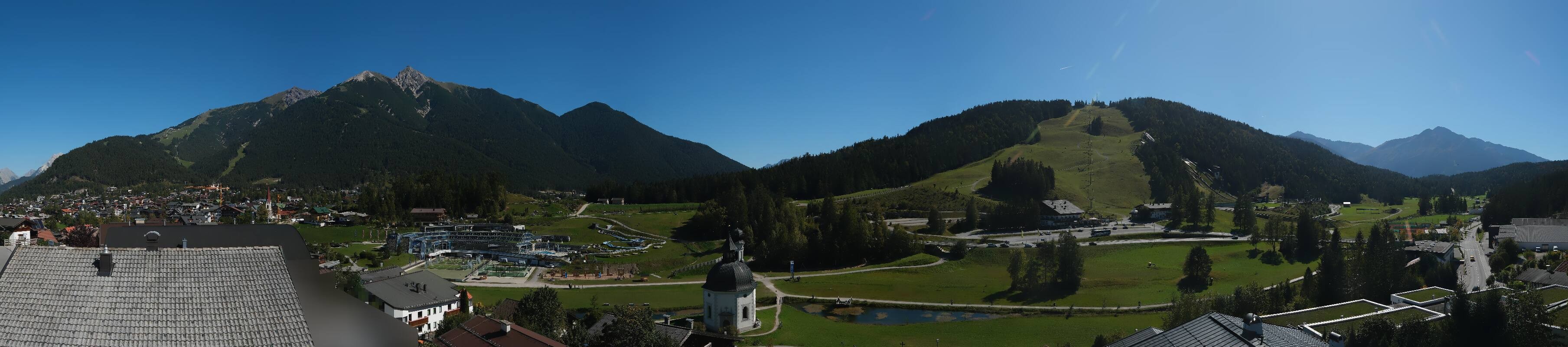 Archived image Webcam Seefeld church