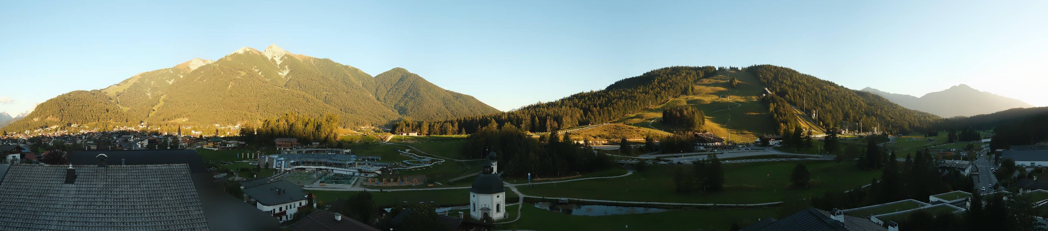 Archived image Webcam Seefeld church