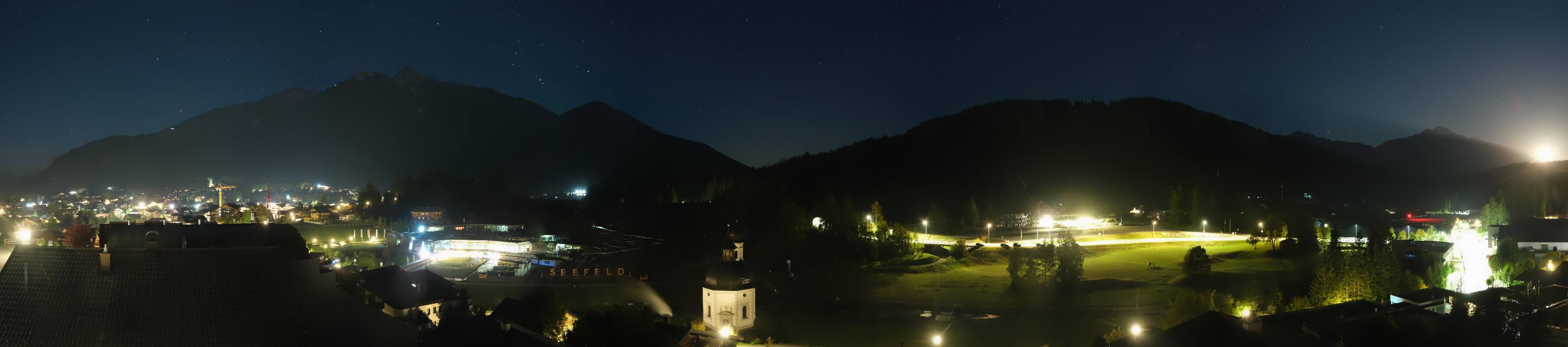 Archived image Webcam Seefeld church