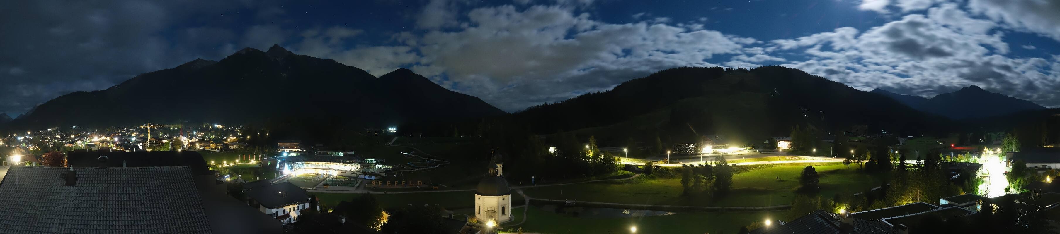 Archived image Webcam Seefeld church