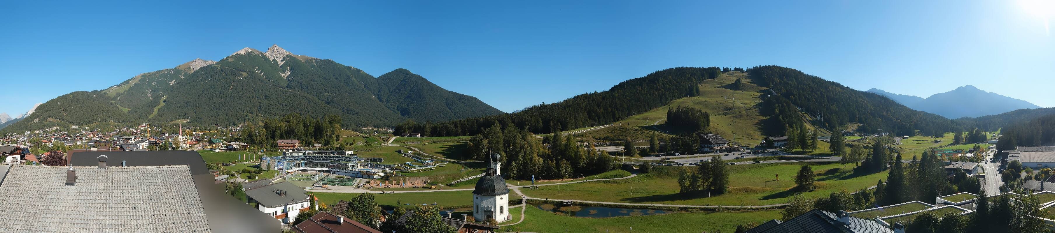 Archived image Webcam Seefeld church