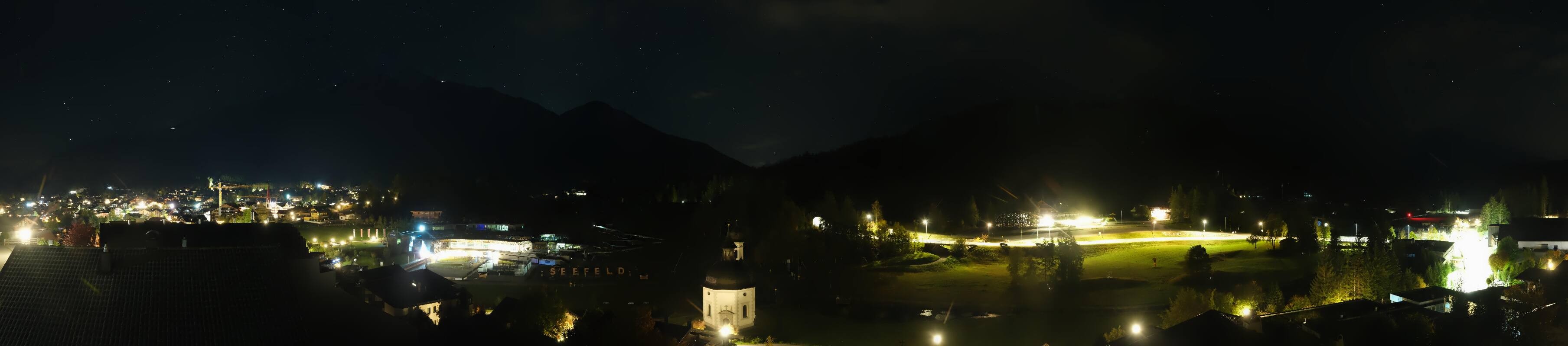 Archived image Webcam Seefeld church