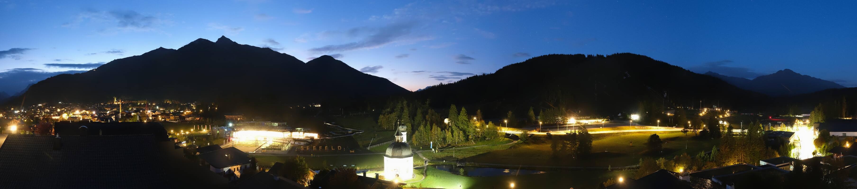 Archived image Webcam Seefeld church