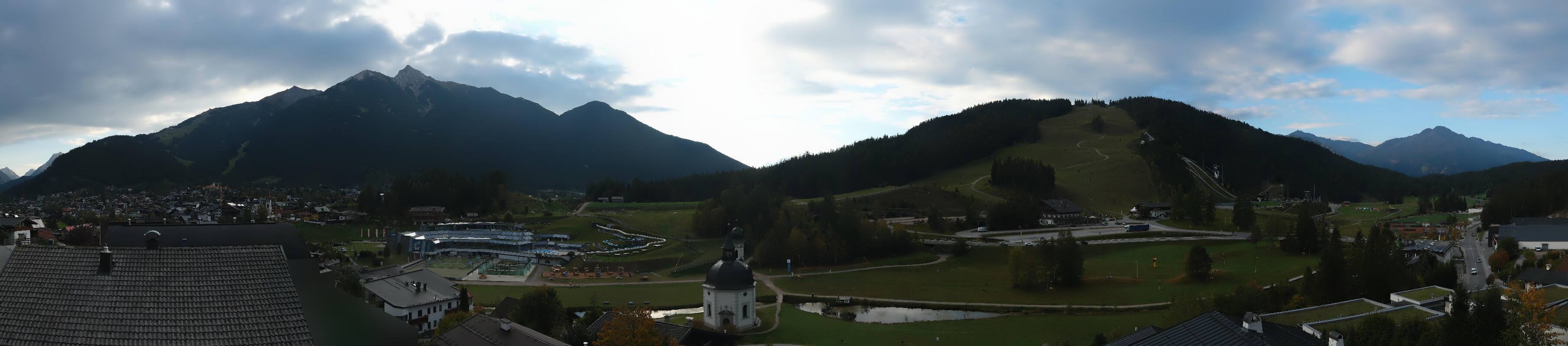 Archived image Webcam Seefeld church