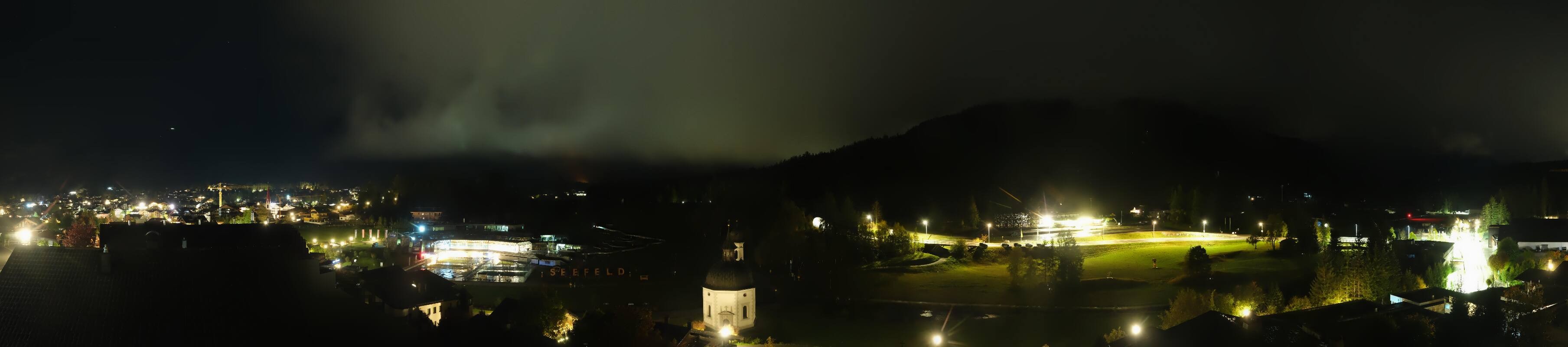 Archived image Webcam Seefeld church