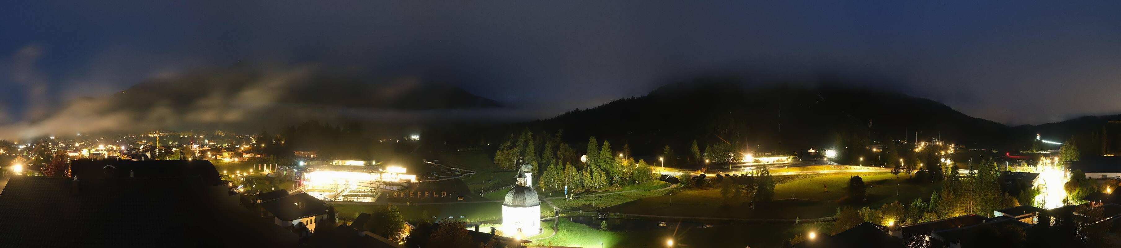 Archived image Webcam Seefeld church