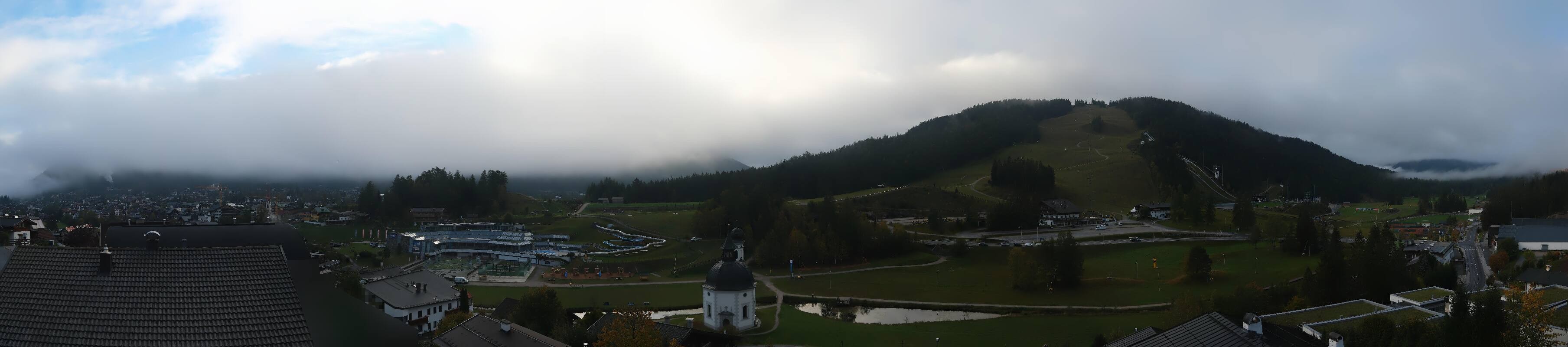 Archived image Webcam Seefeld church