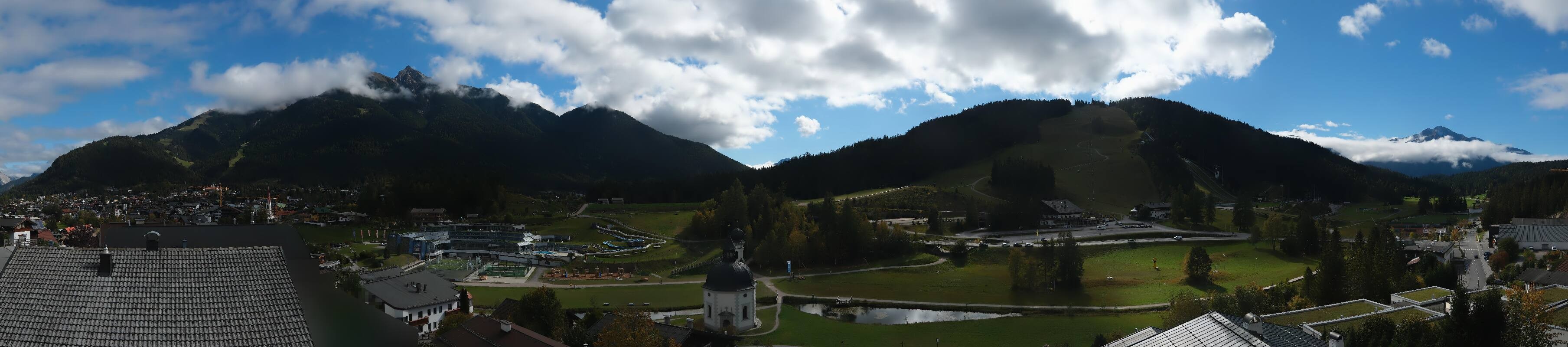 Archived image Webcam Seefeld church