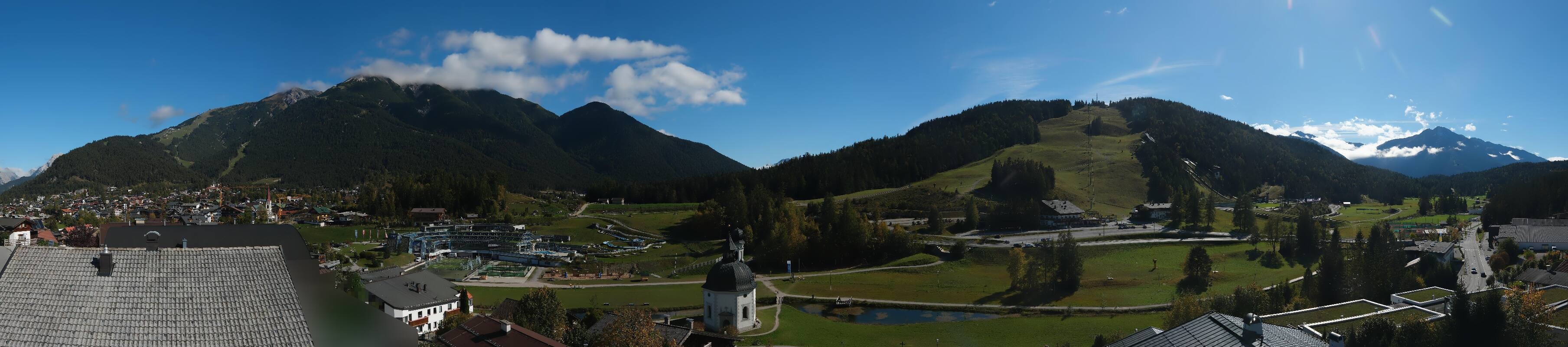 Archived image Webcam Seefeld church