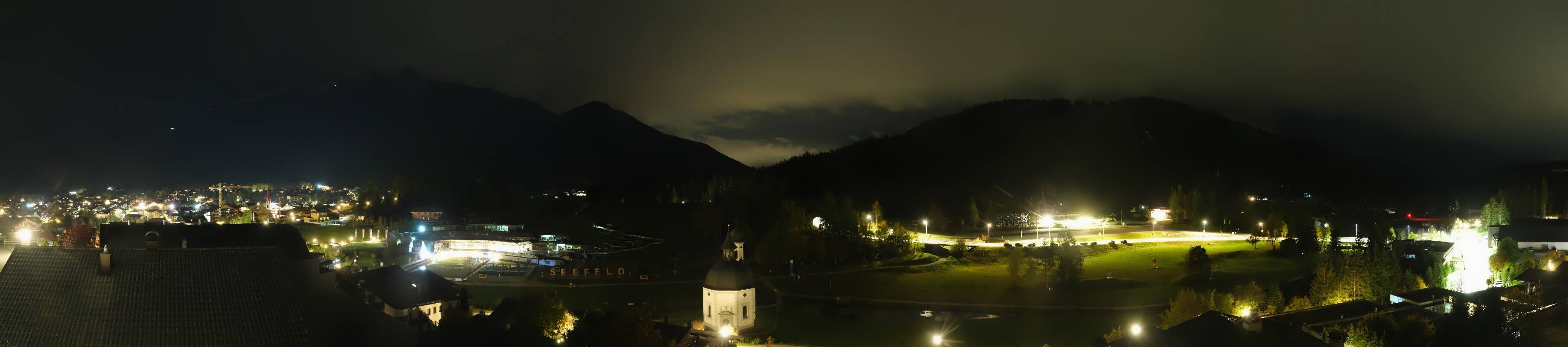 Archived image Webcam Seefeld church