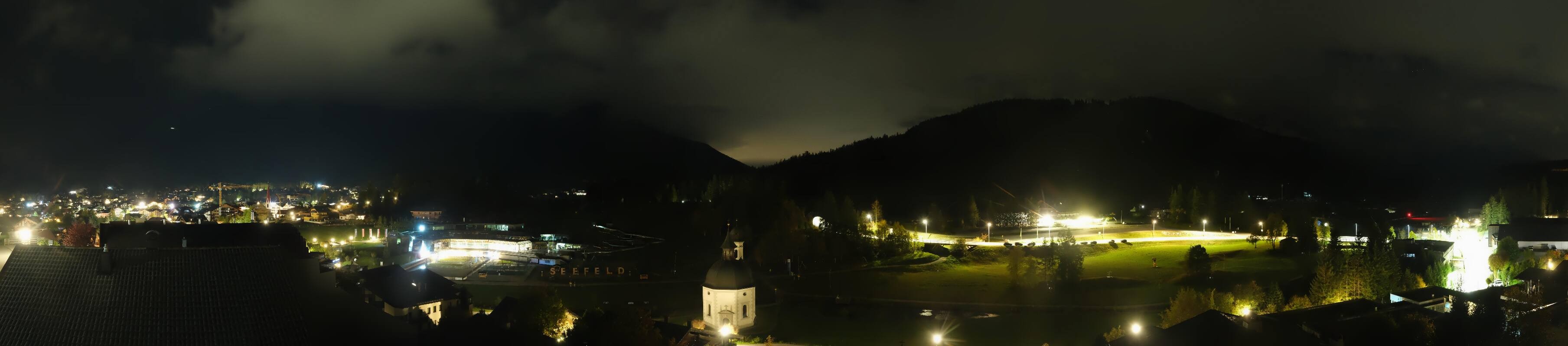 Archived image Webcam Seefeld church