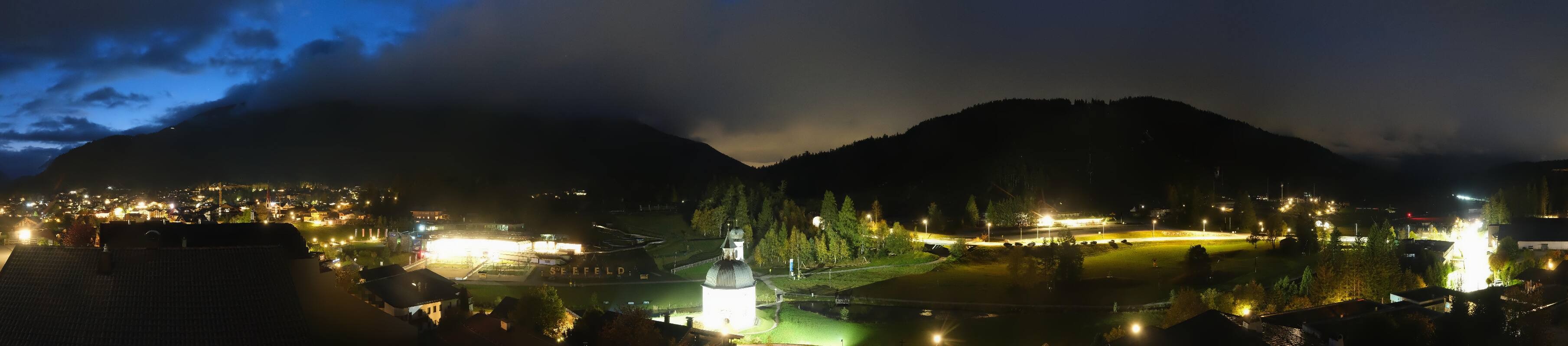 Archived image Webcam Seefeld church