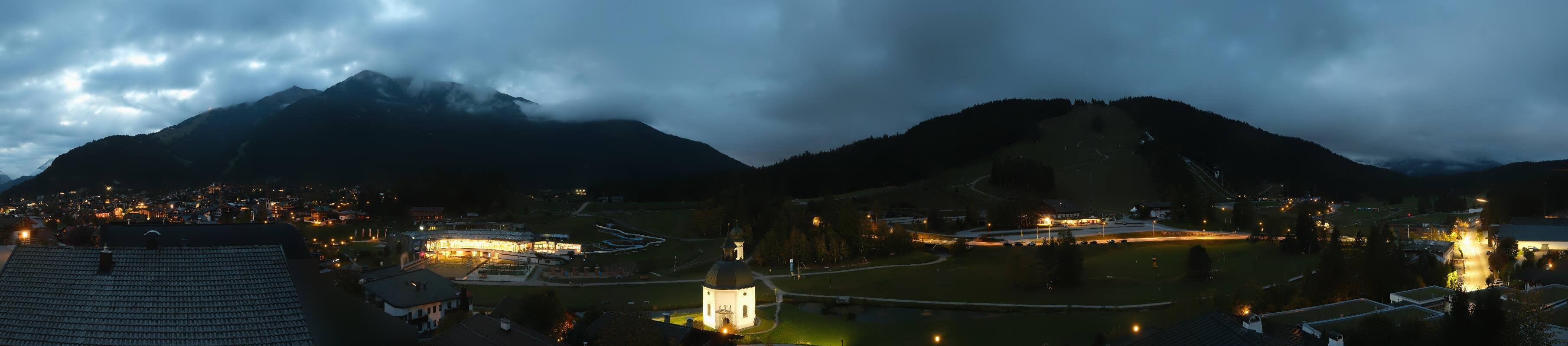Archived image Webcam Seefeld church