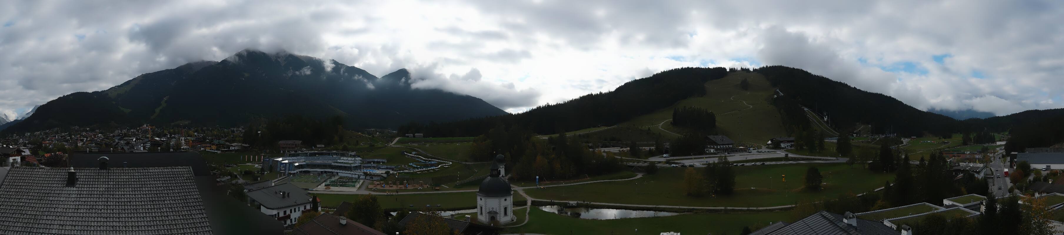 Archived image Webcam Seefeld church