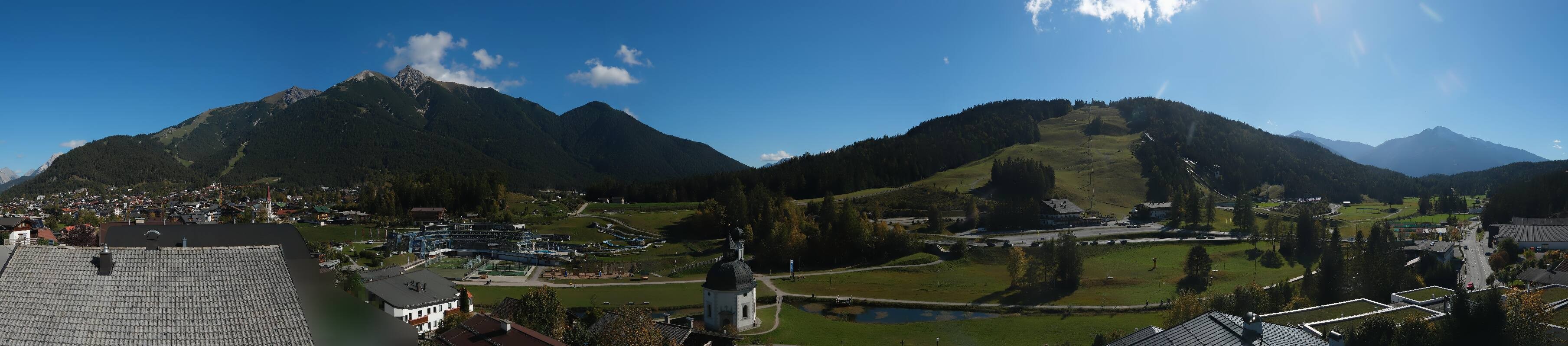 Archived image Webcam Seefeld church
