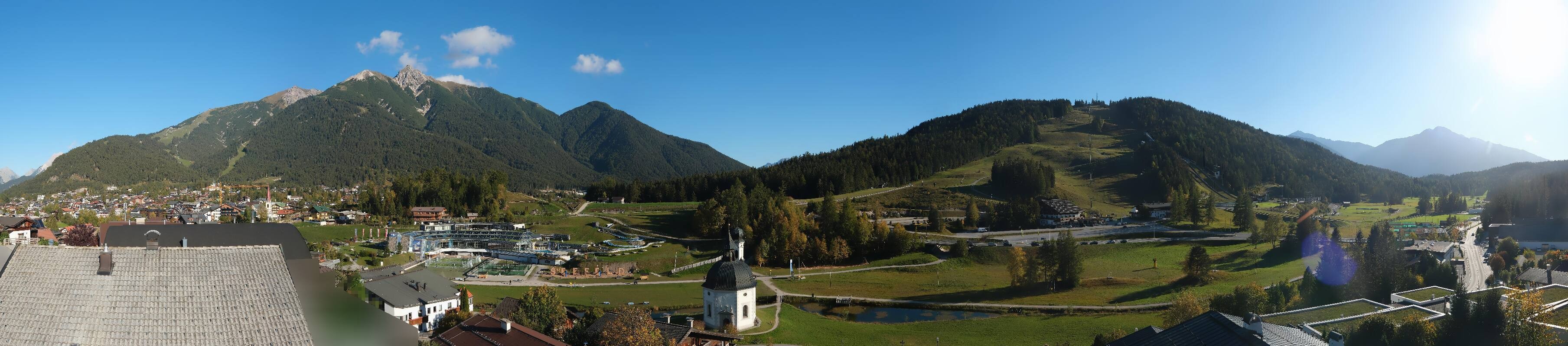 Archived image Webcam Seefeld church