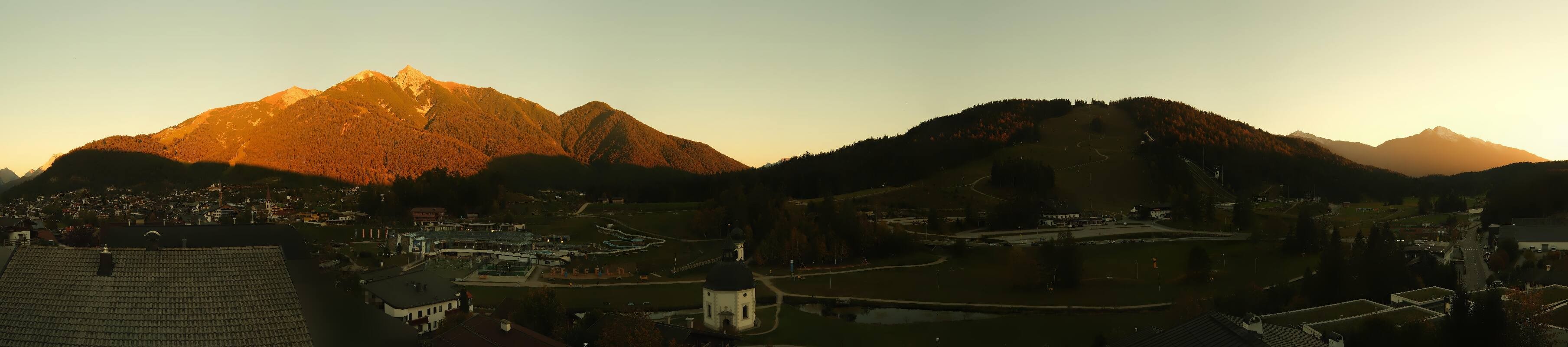 Archived image Webcam Seefeld church
