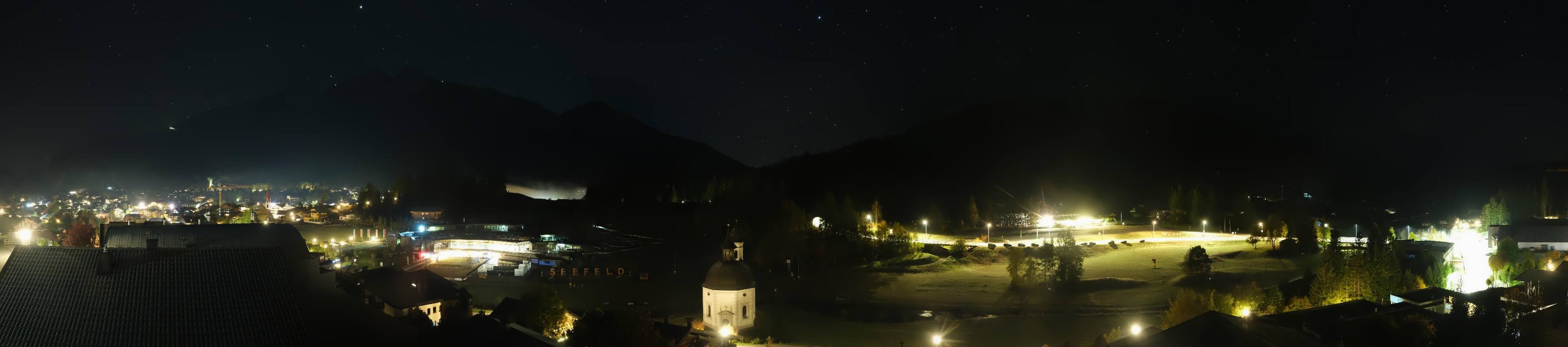 Archived image Webcam Seefeld church