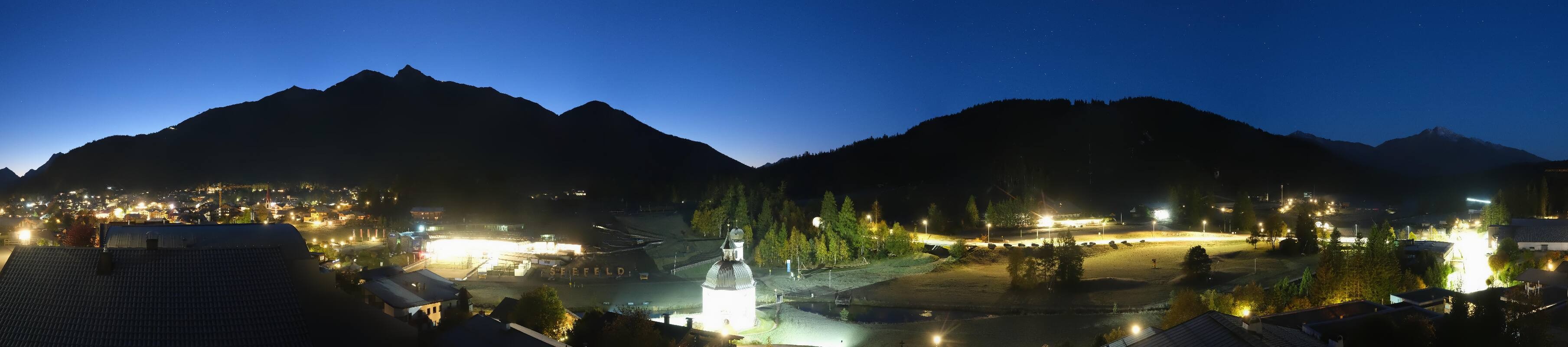 Archived image Webcam Seefeld church