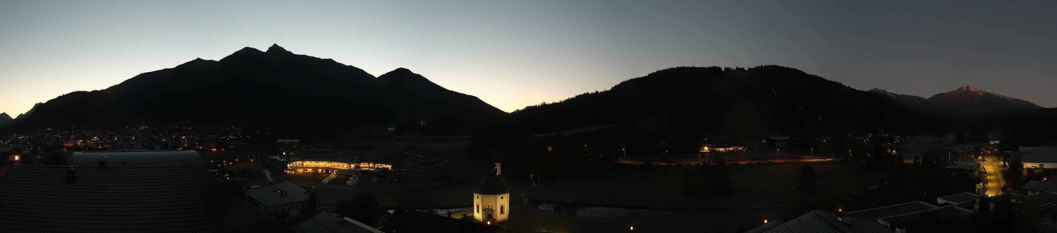Archived image Webcam Seefeld church