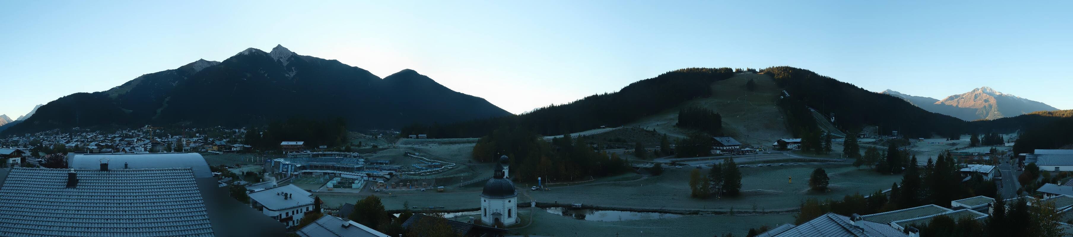 Archived image Webcam Seefeld church