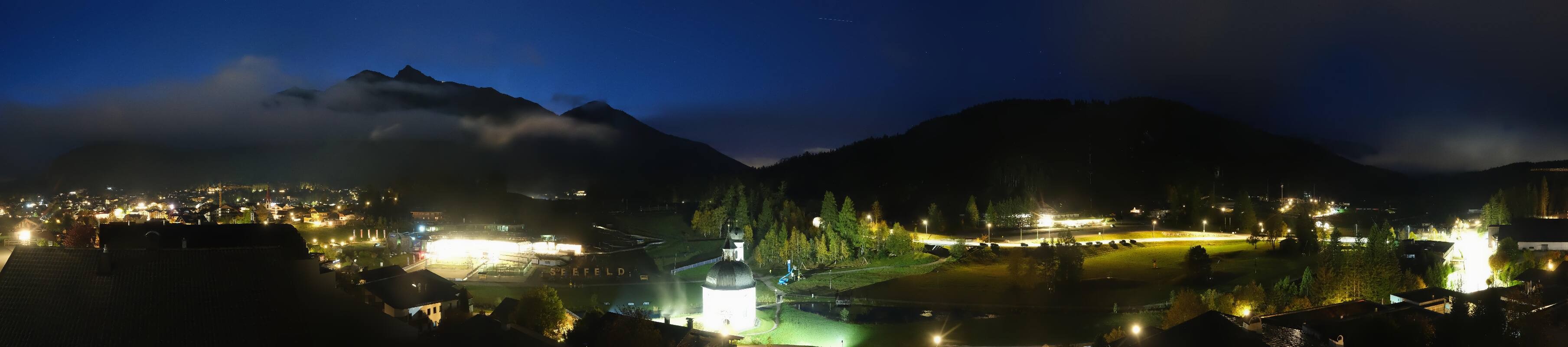 Archived image Webcam Seefeld church