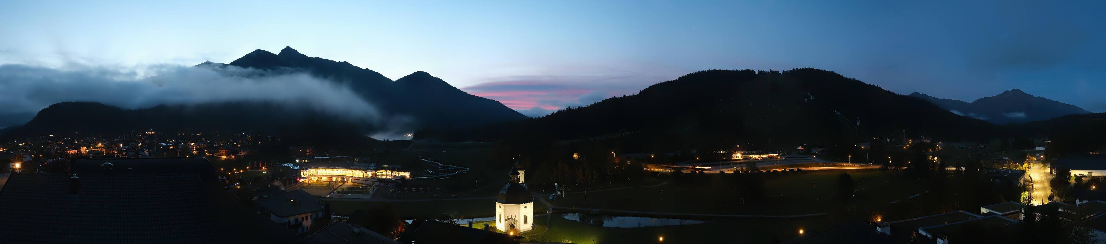 Archived image Webcam Seefeld church