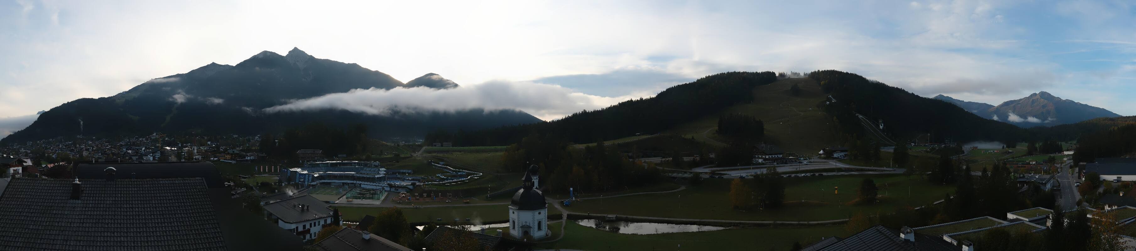 Archived image Webcam Seefeld church