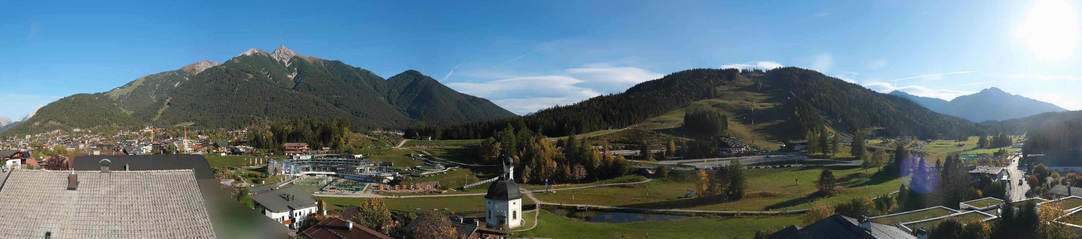 Archived image Webcam Seefeld church